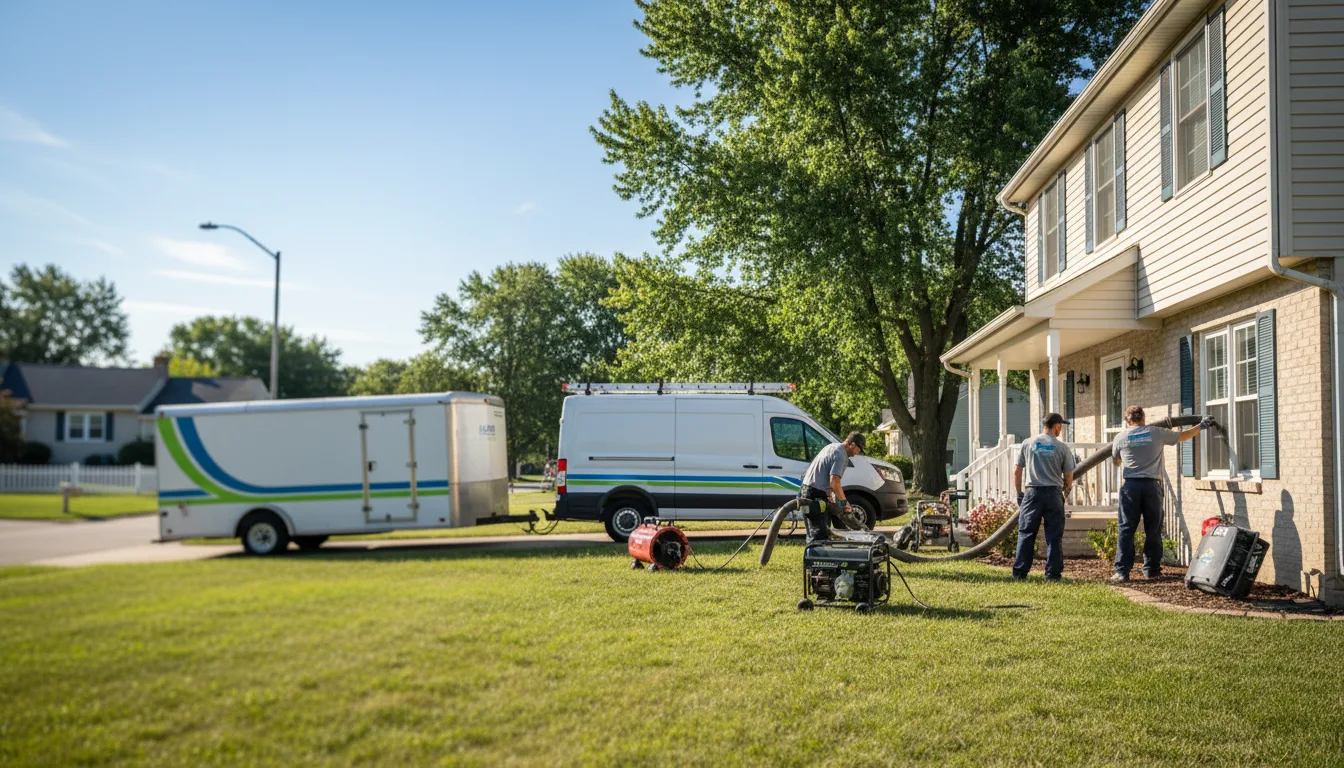 Flooded Basement Restoration And Cleanup With Repair in Esmond, ND near me